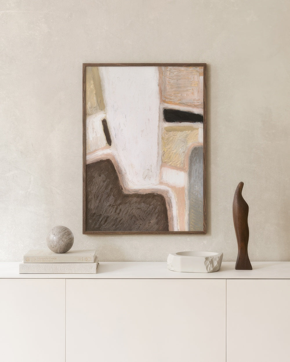 Painting of Shapes Print