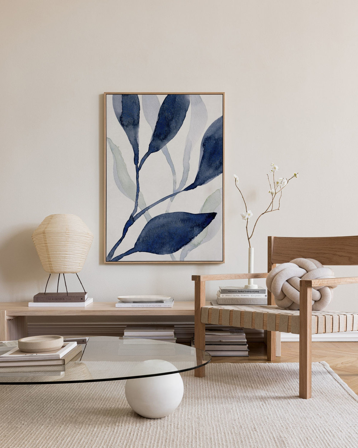 Aquatic Greenery No2 Canvas print