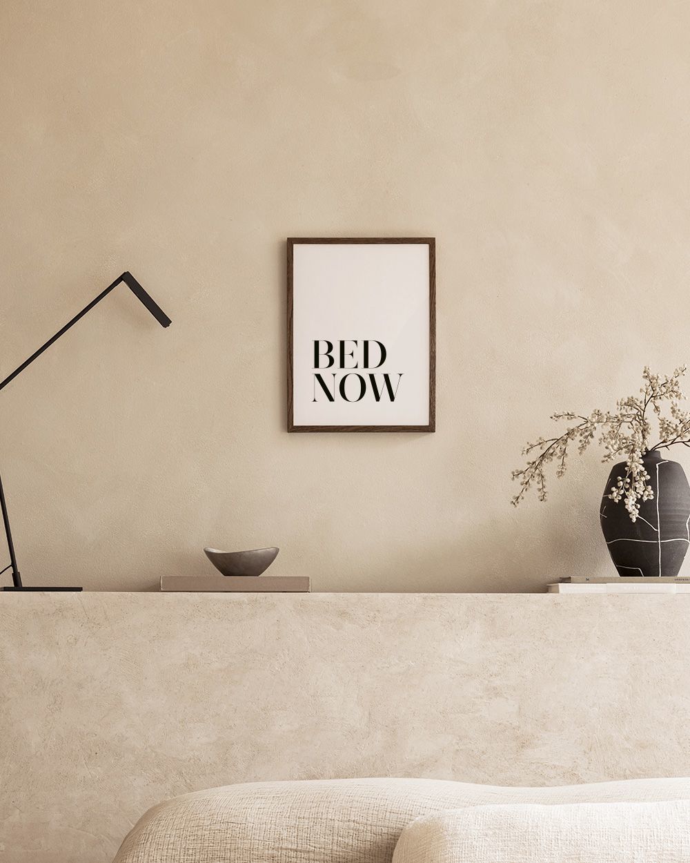 Bed. Now. Print