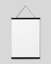 Poster hanger black 51 cm, magnet fastener