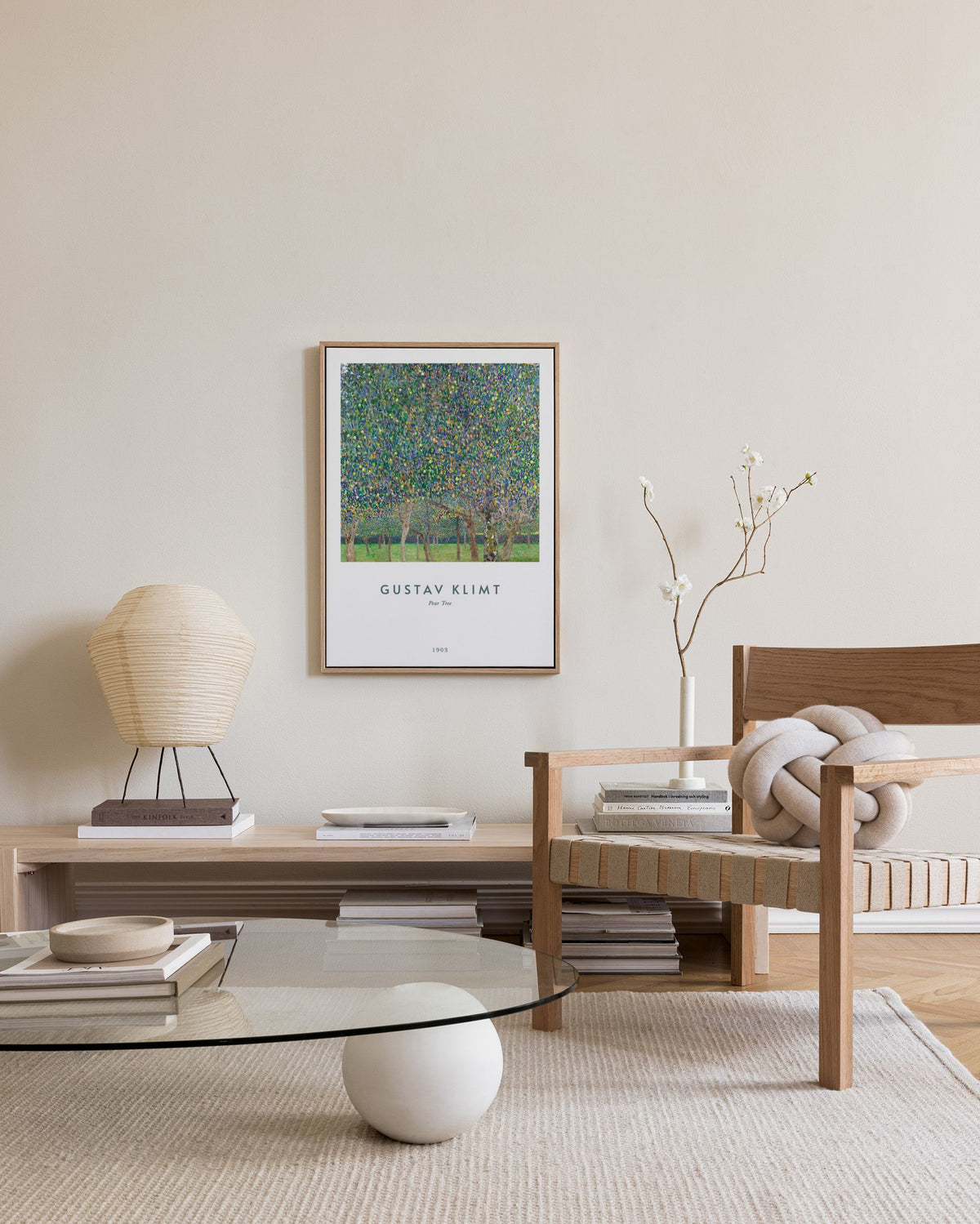 Gustav Klimt - Pear Tree Canvas print