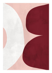 Asymmetrical Shapes No1 Print