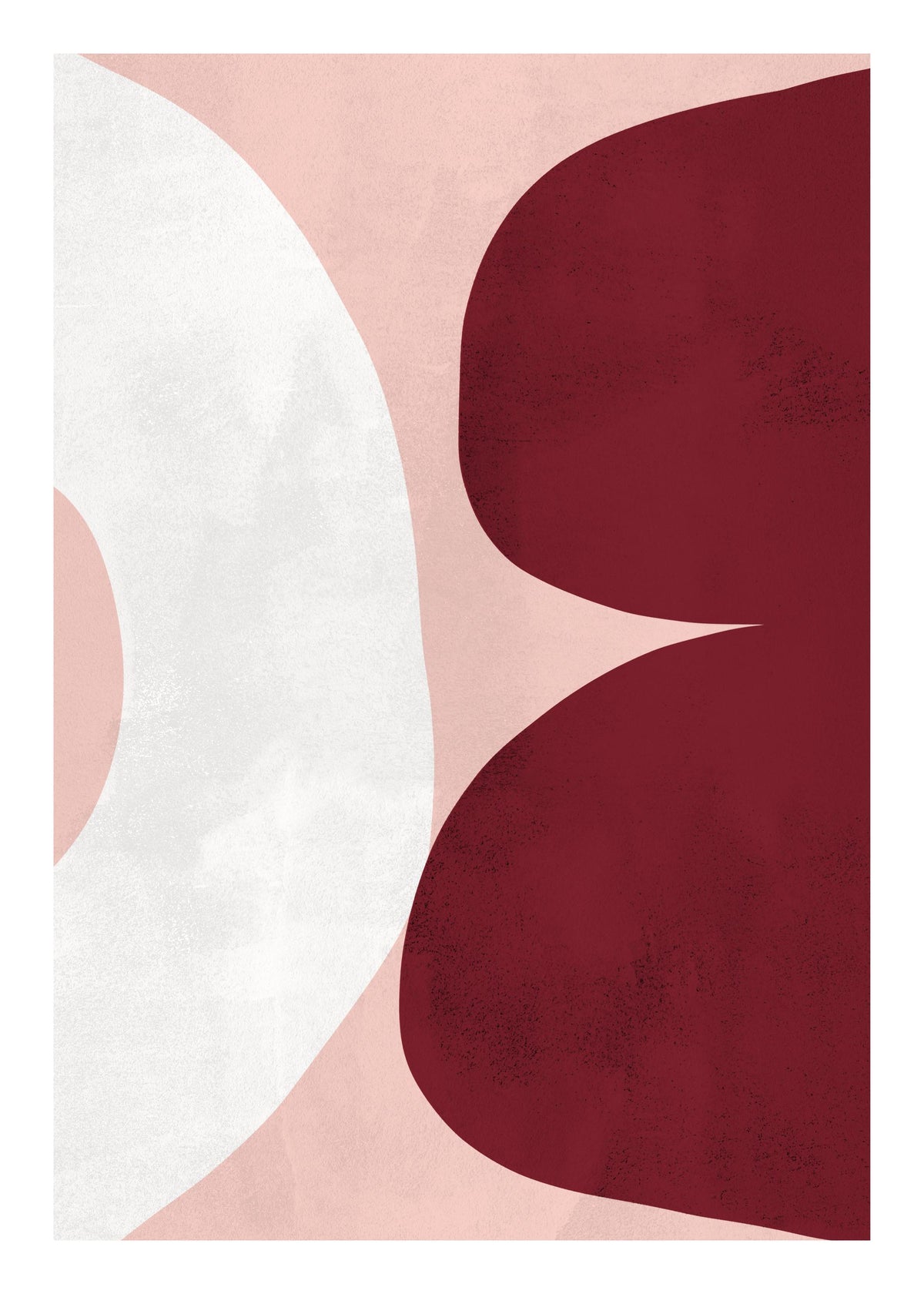 Asymmetrical Shapes No1 Print