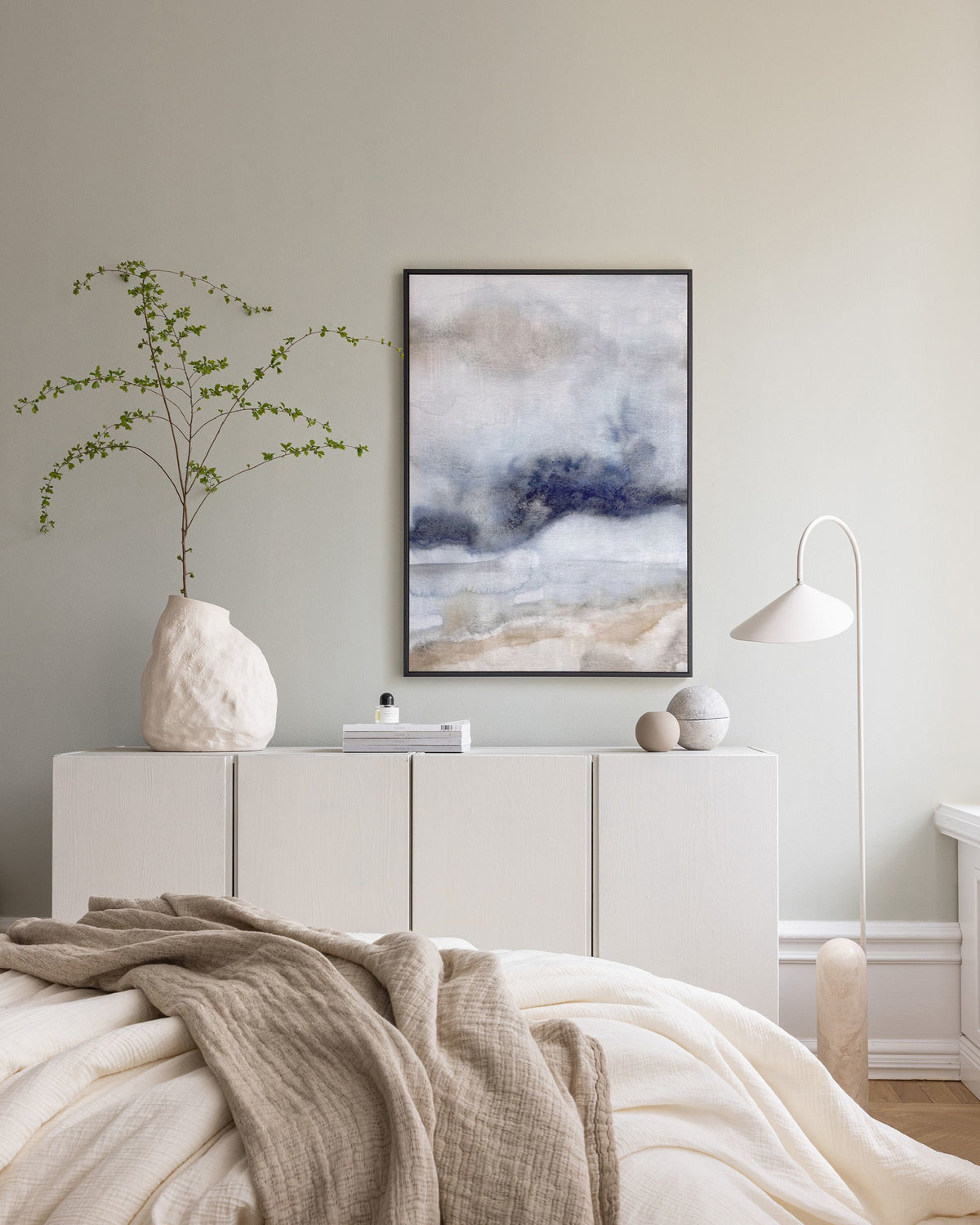 Watercolor Scenery No2 Canvas print