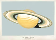 The Planet Saturn Print