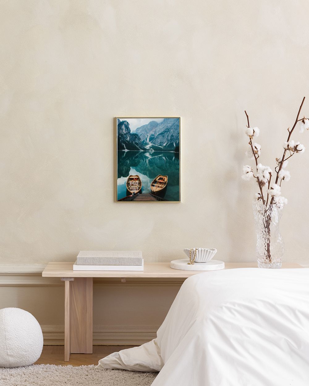 Two in the Lake Print