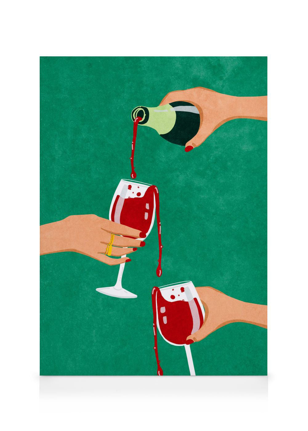 Raissa Oltmanns - Cheers Canvas print