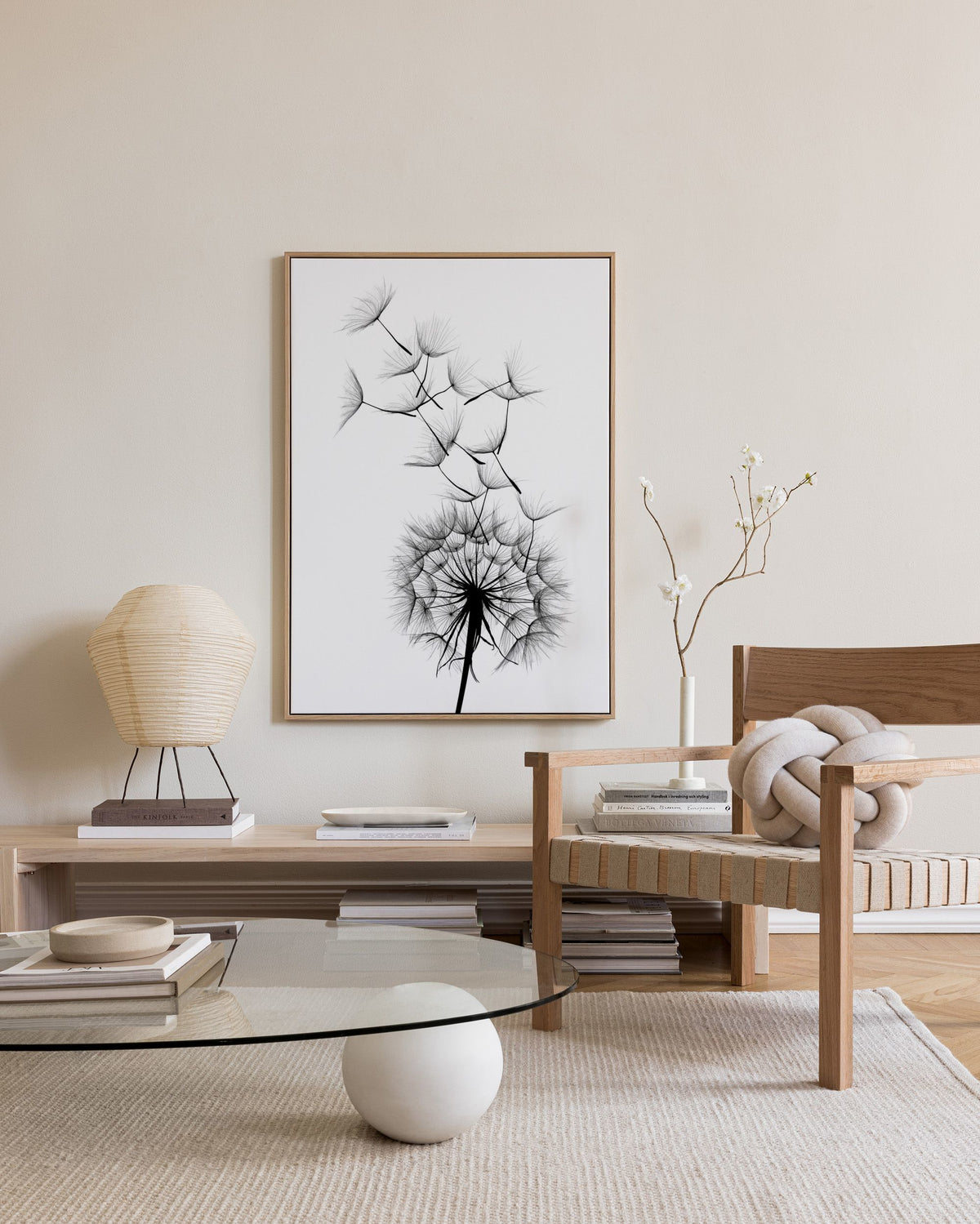 Dandelion No2 Canvas print