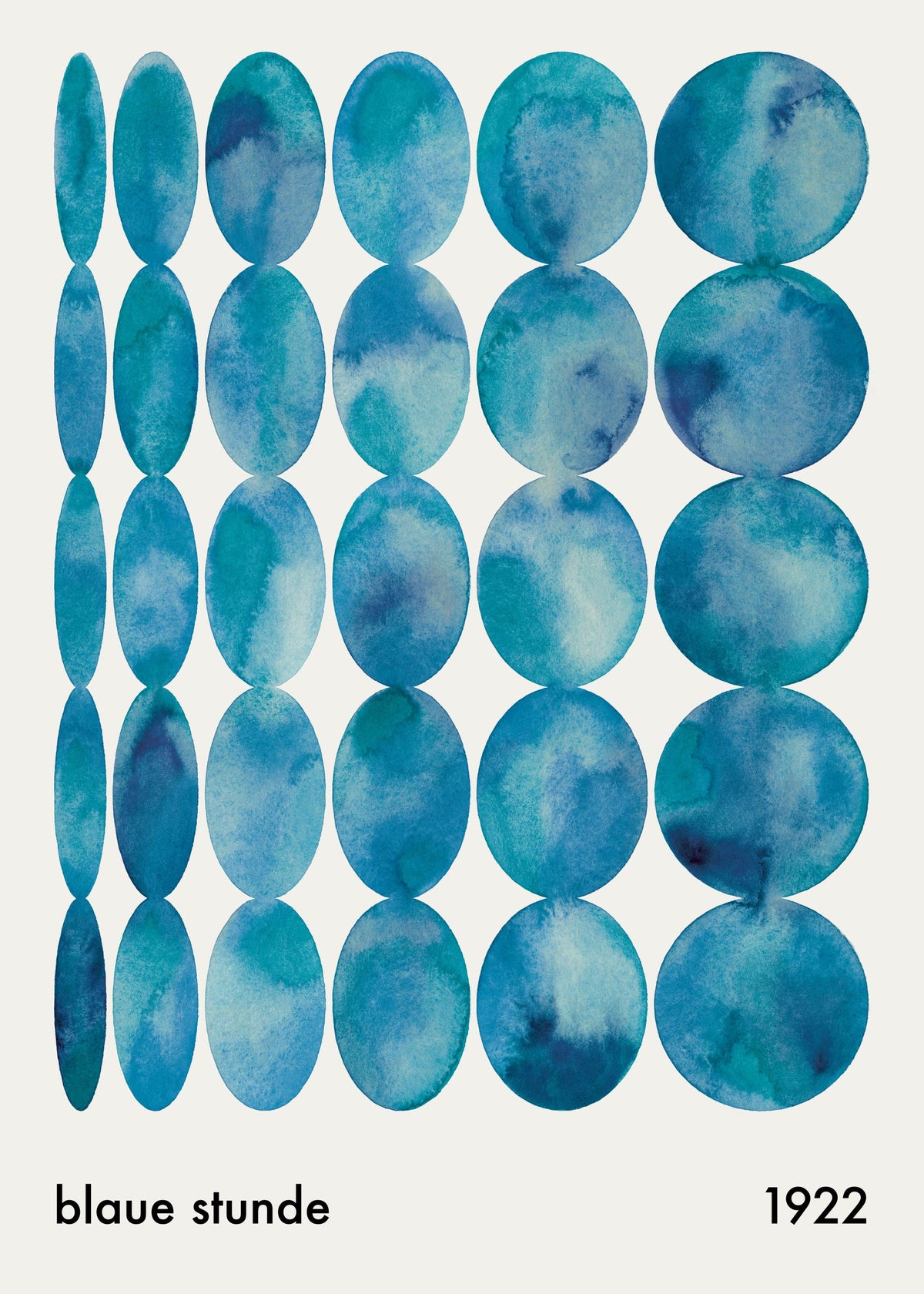 Blaue Stunde Print
