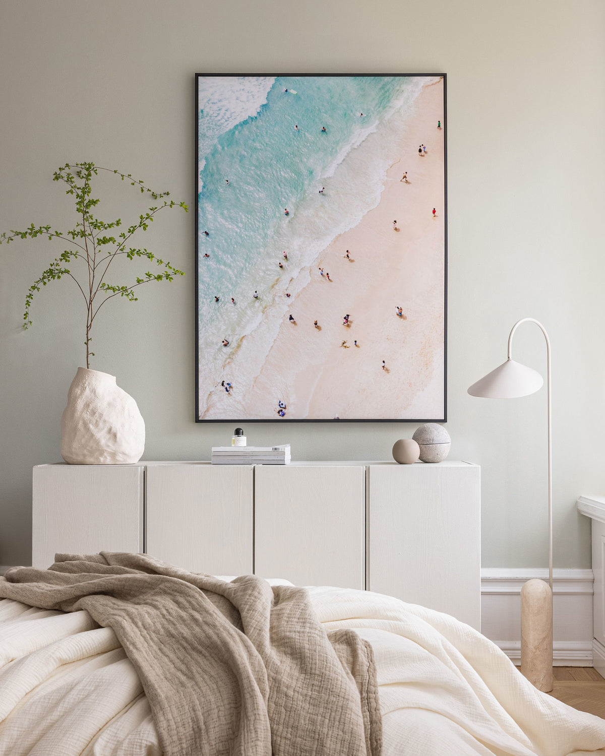Richard Podgurski - Ocean Dip Canvas print