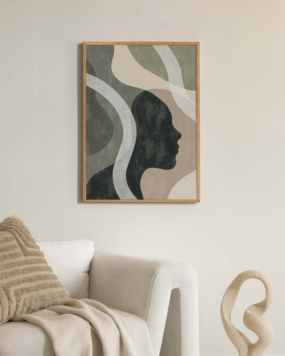 Shapes of a Face No1 Print