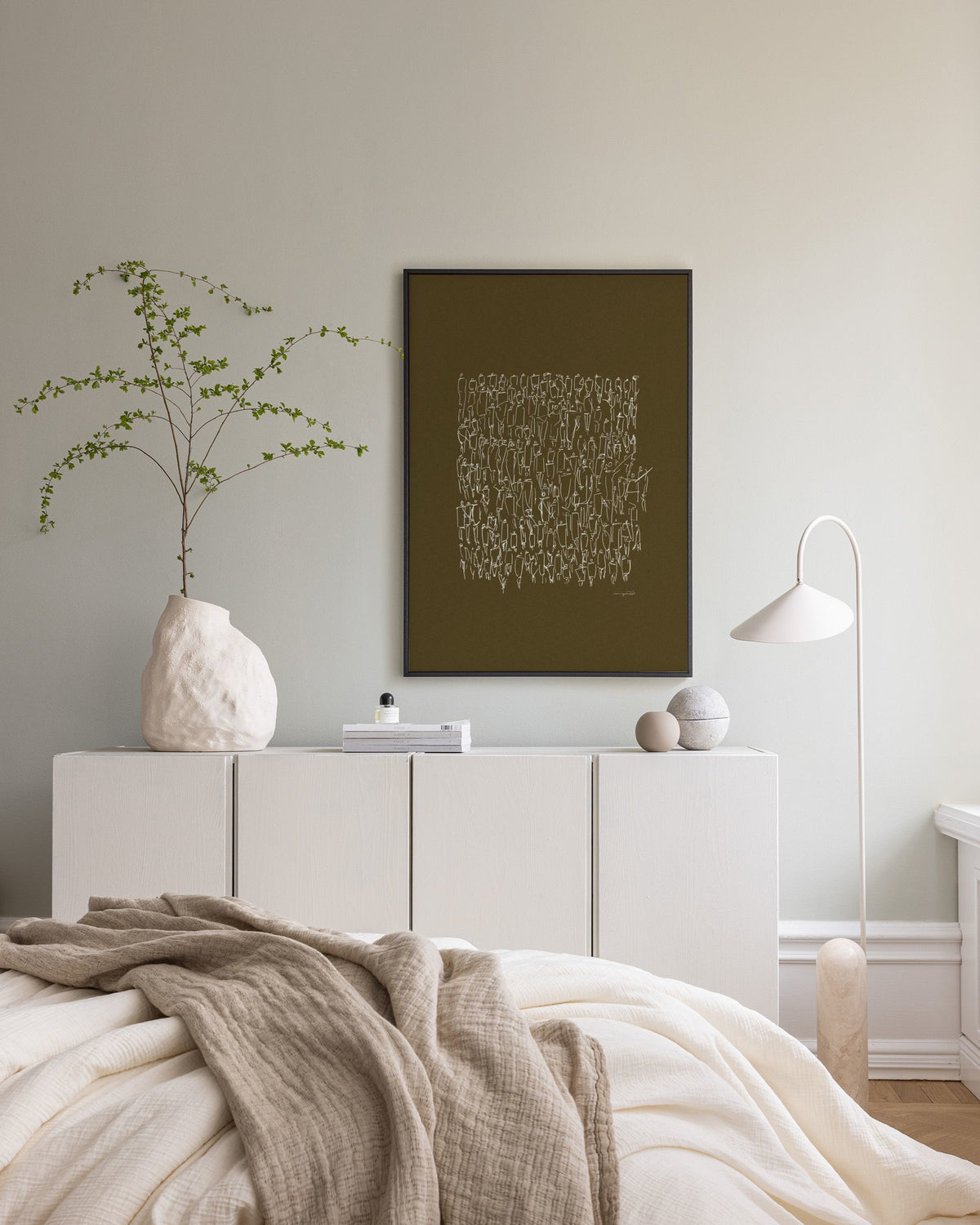 Mie & Him - People Canvas print