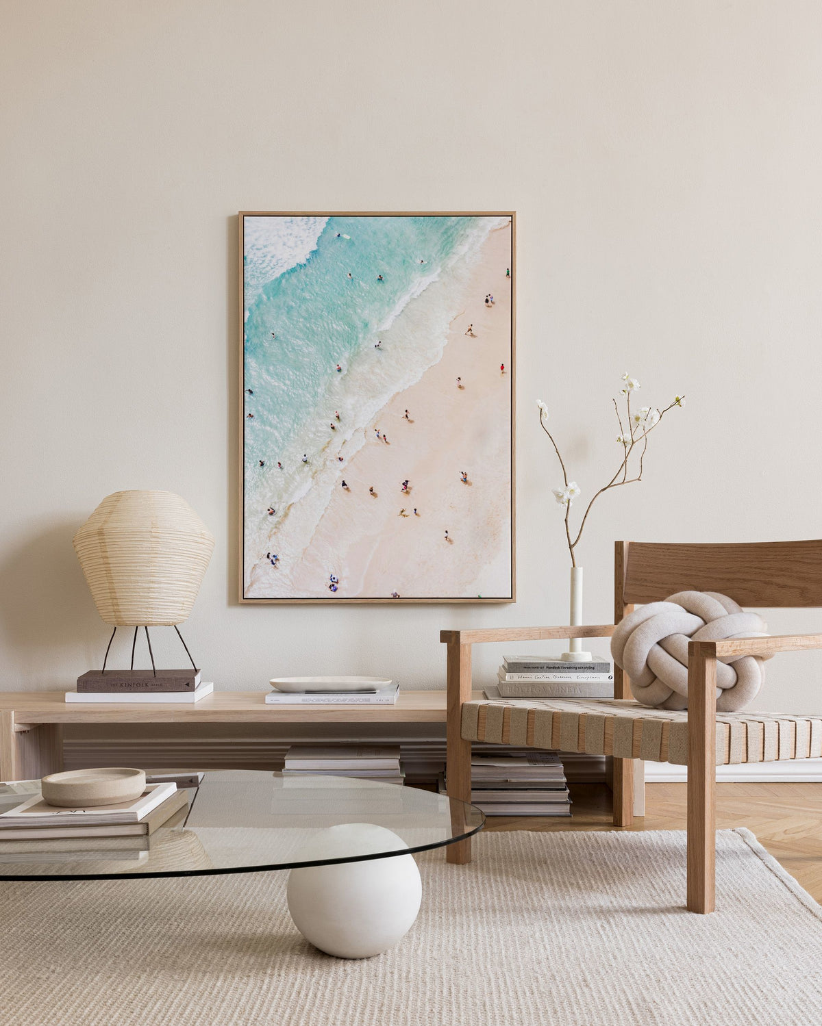 Richard Podgurski - Ocean Dip Canvas print