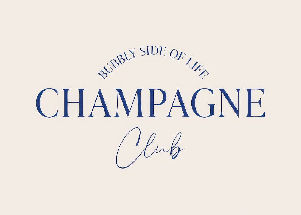 Champagne Club Print