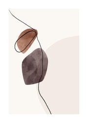 Watercolor Shapes No1 Print