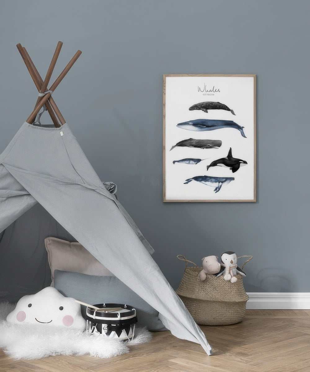 Whales Print