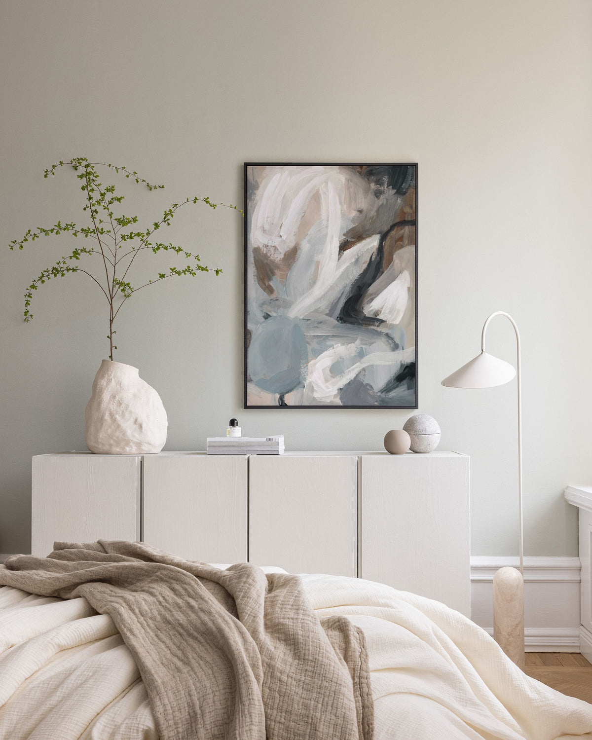 Tranquil Teal No2 Canvas print