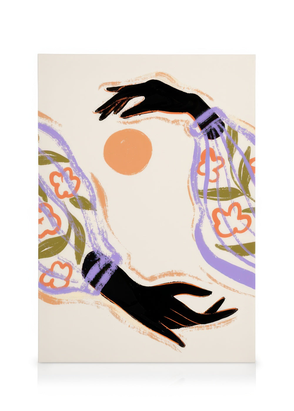 Arty Guava - Lay Hoon - Embrace the Sun Canvas print