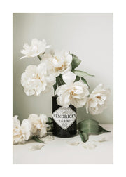 Flowers and Gin Print