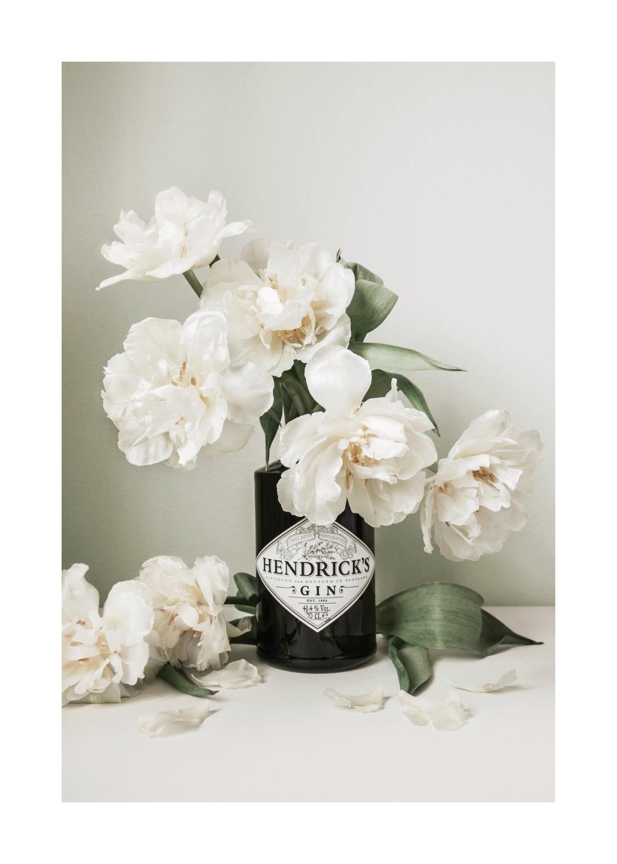 Flowers and Gin Print