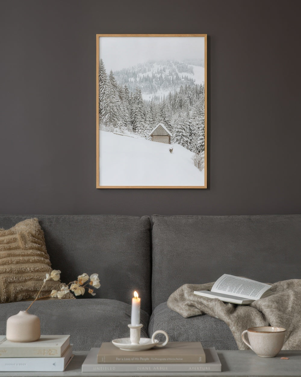 Mountain Cabin Print