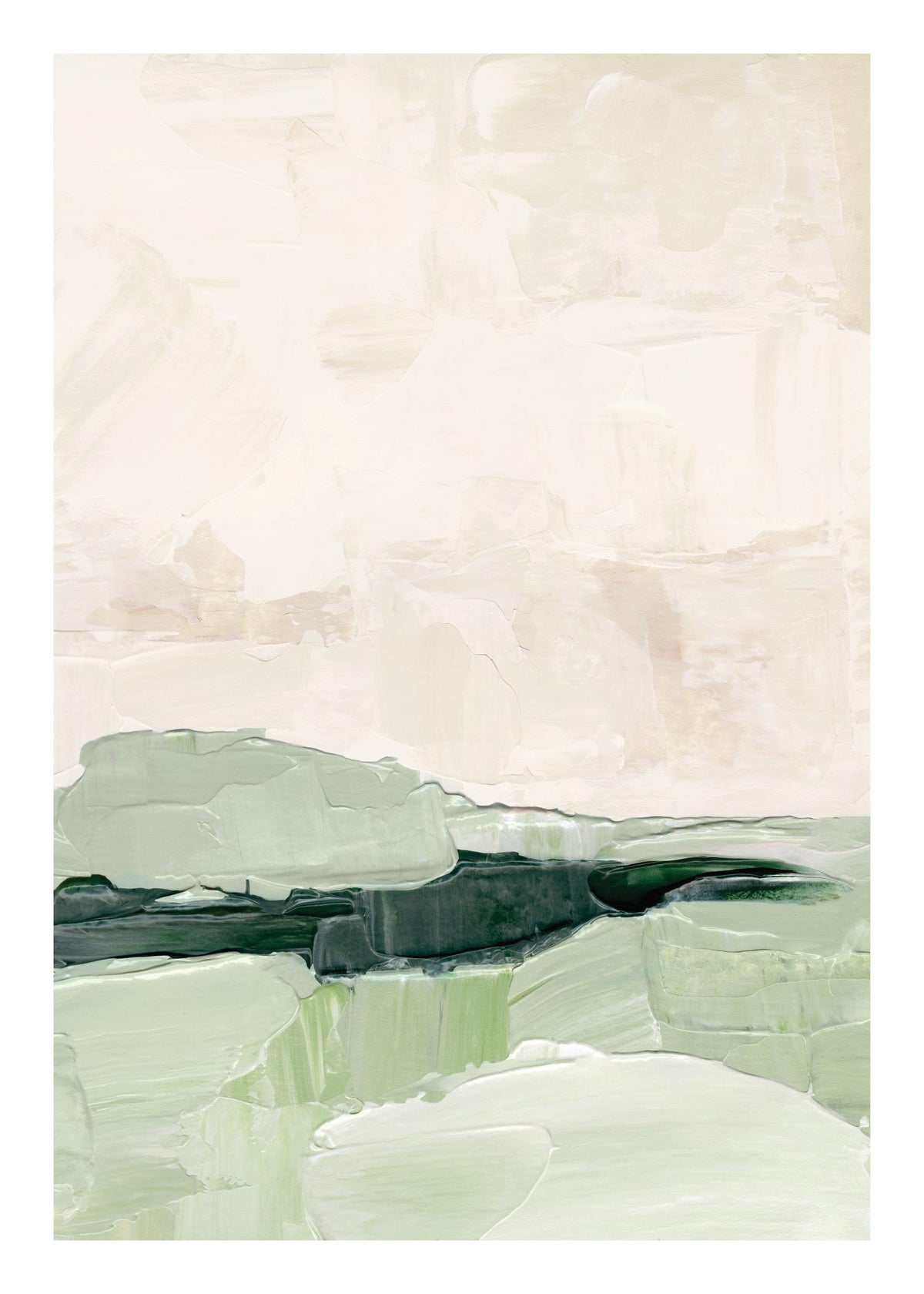 Sage Landscape Print