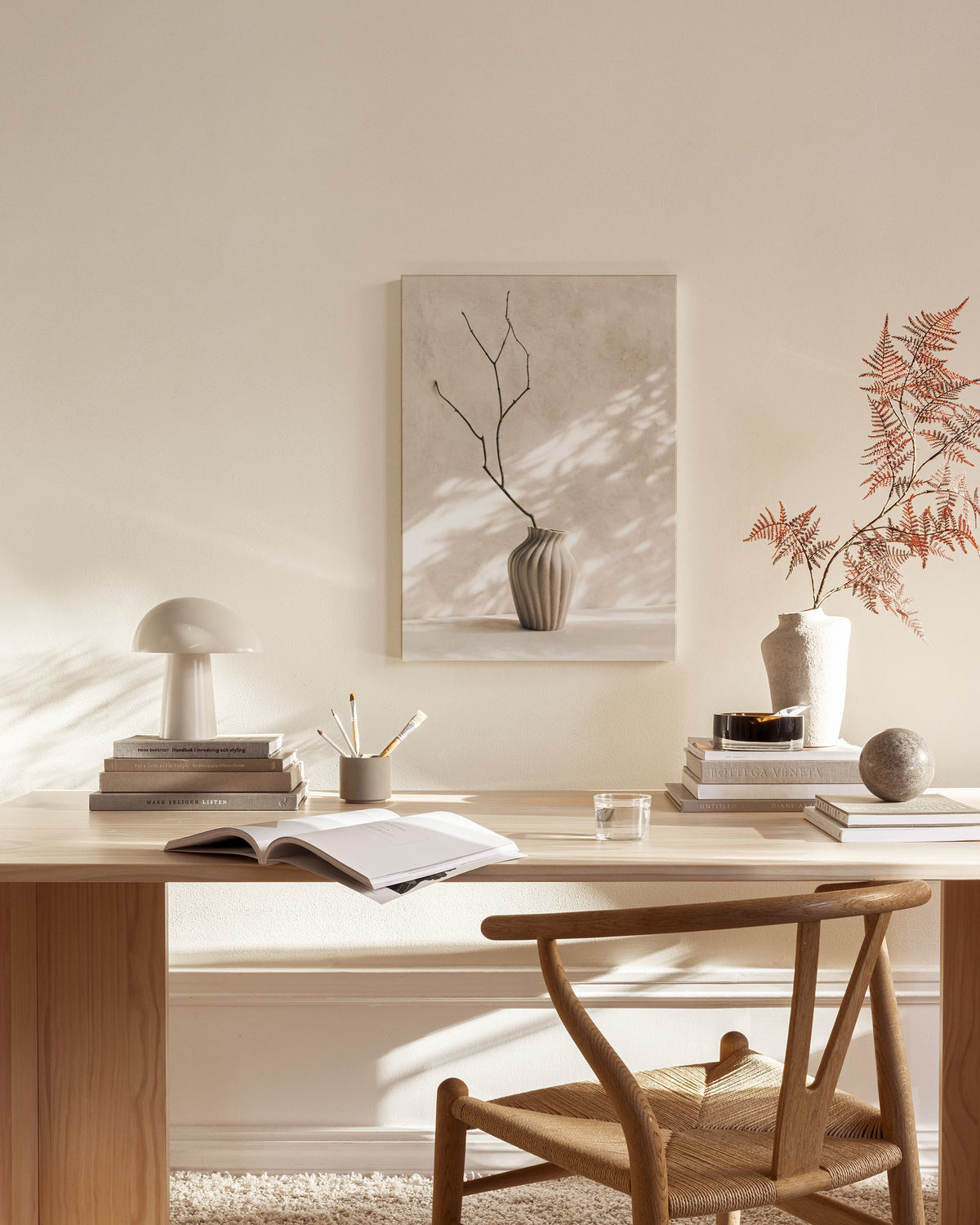 Elegant Vase Canvas print