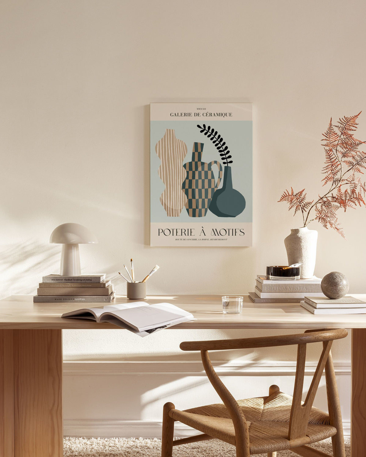 Poterie à Motifs No2 Canvas print