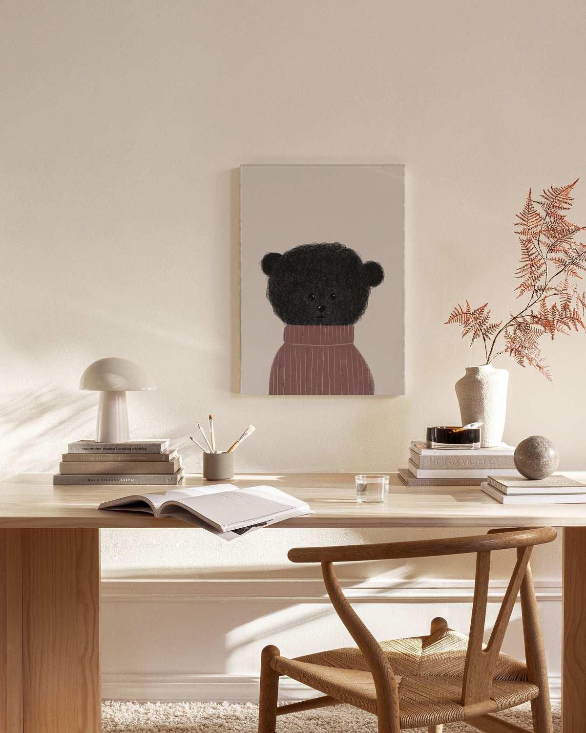 Plutten Canvas print