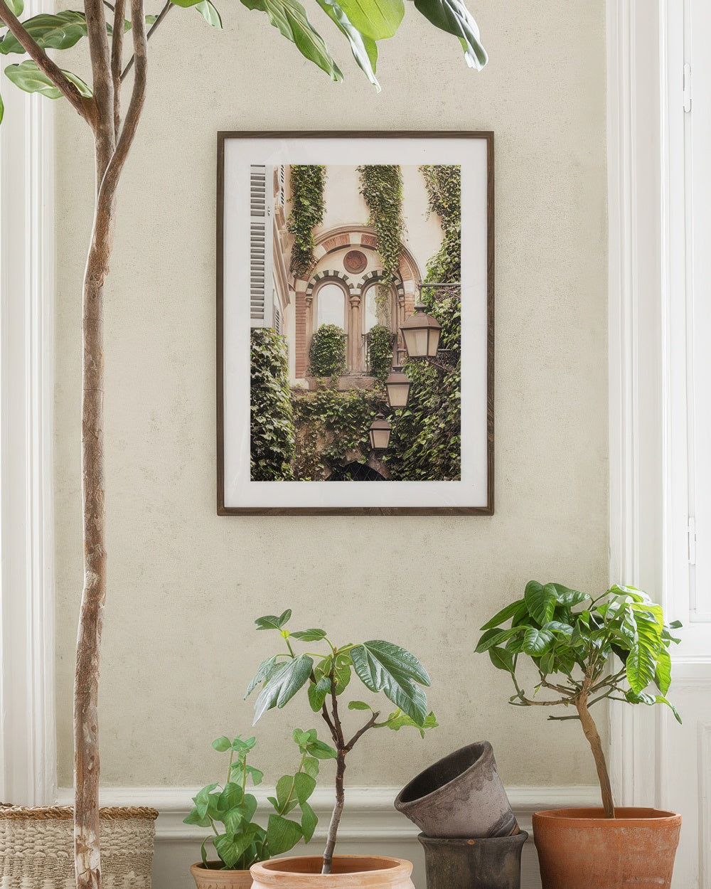 Ivy Architecture Print