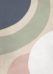 Soft Shapes No1 Print