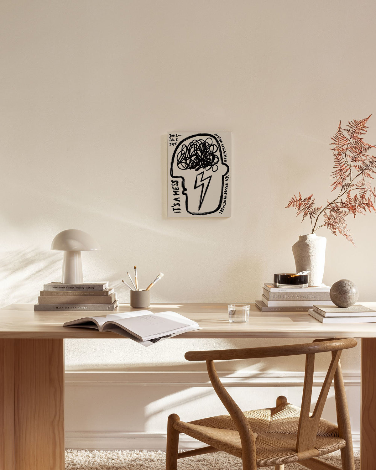 It's a Mess Canvas print