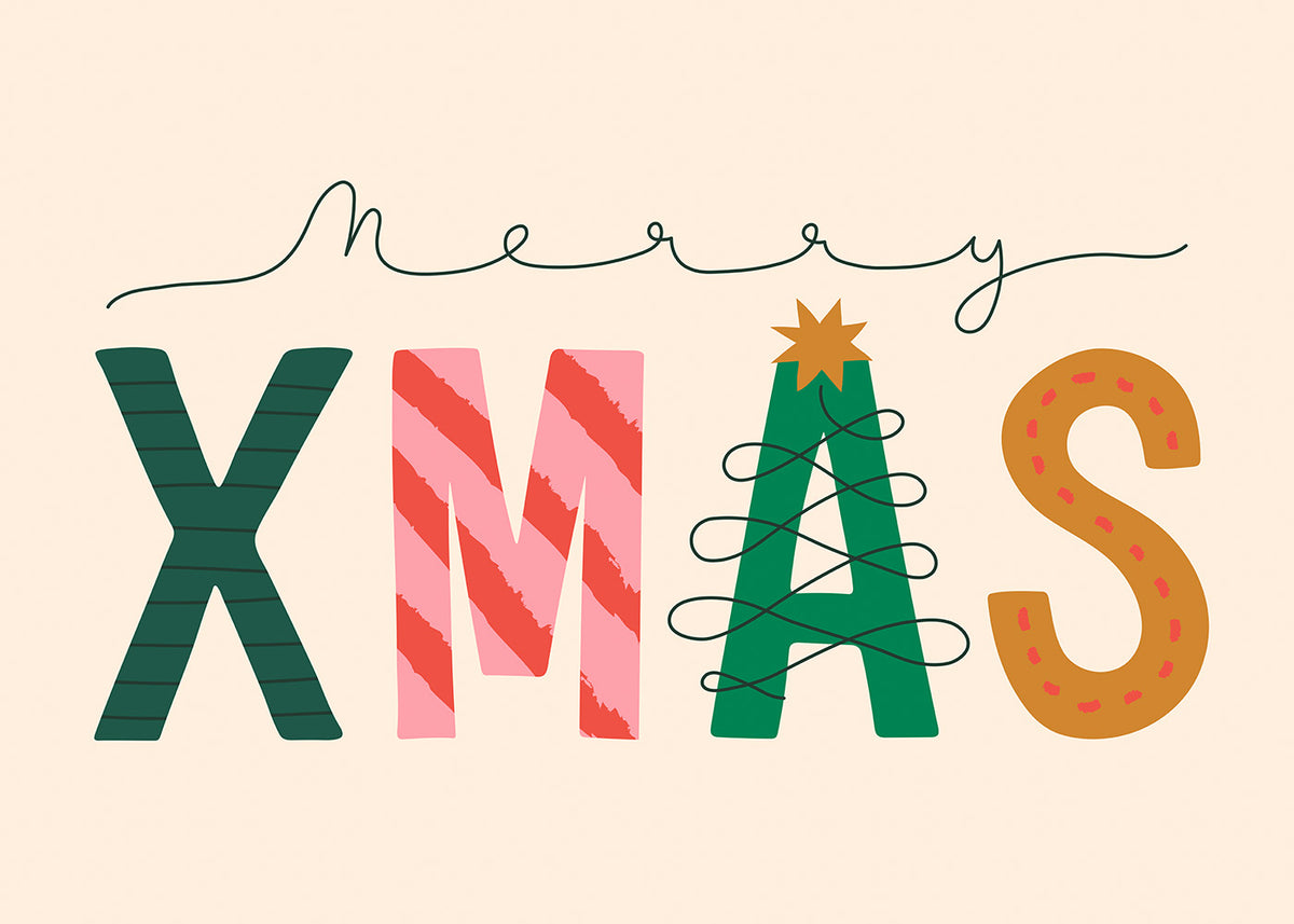 Merry Xmas Print