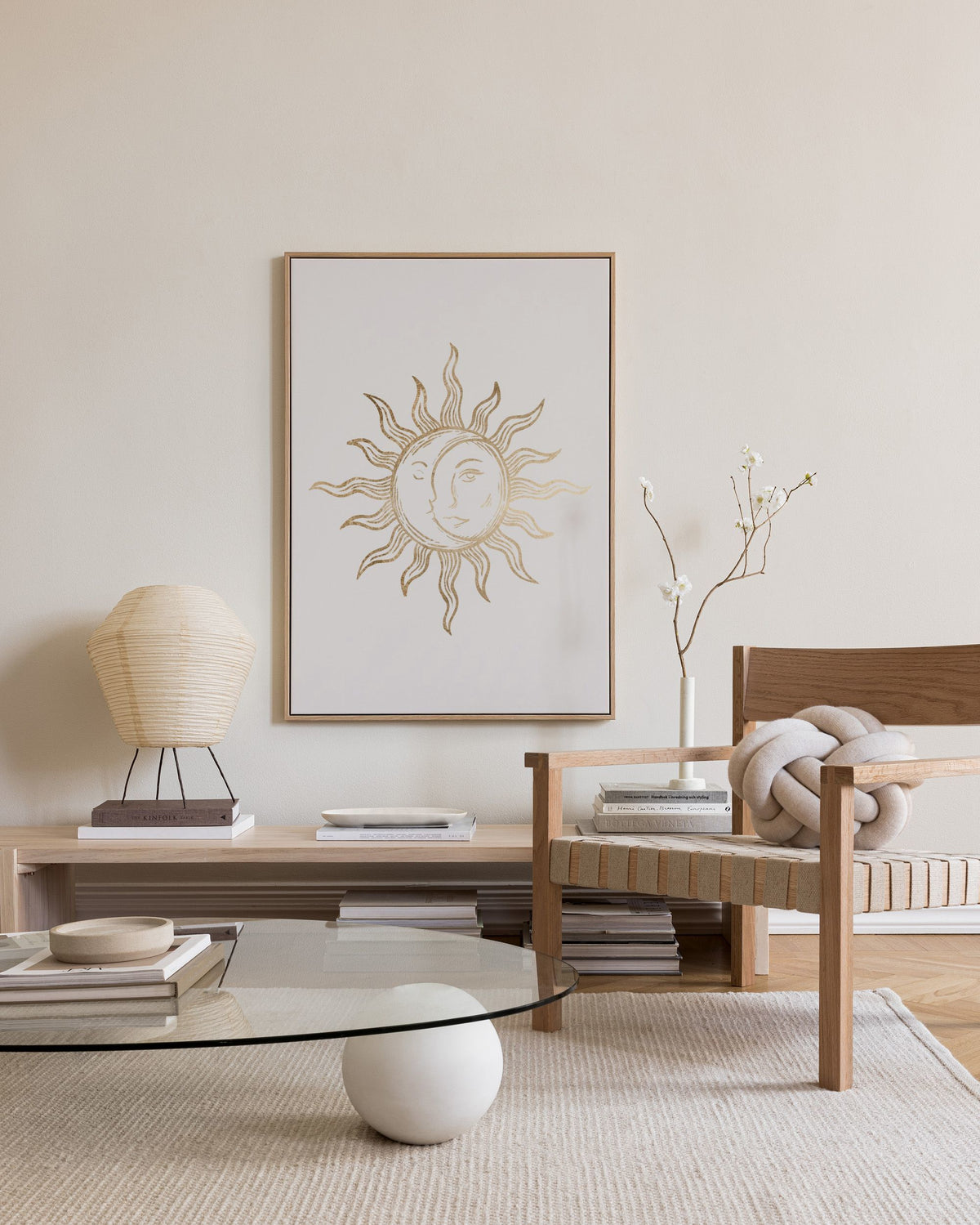 Solis et Luna Canvas print