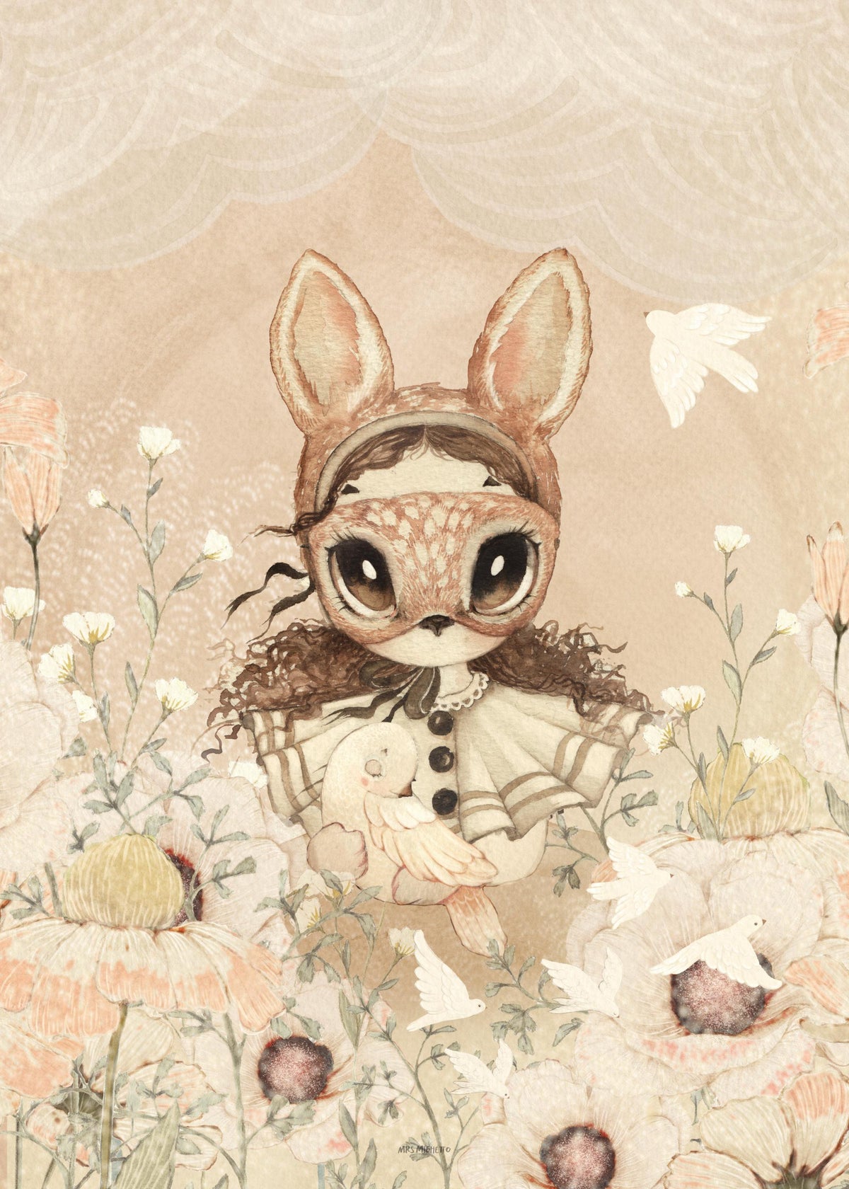 Mrs Mighetto - Miss Freja Print Print
