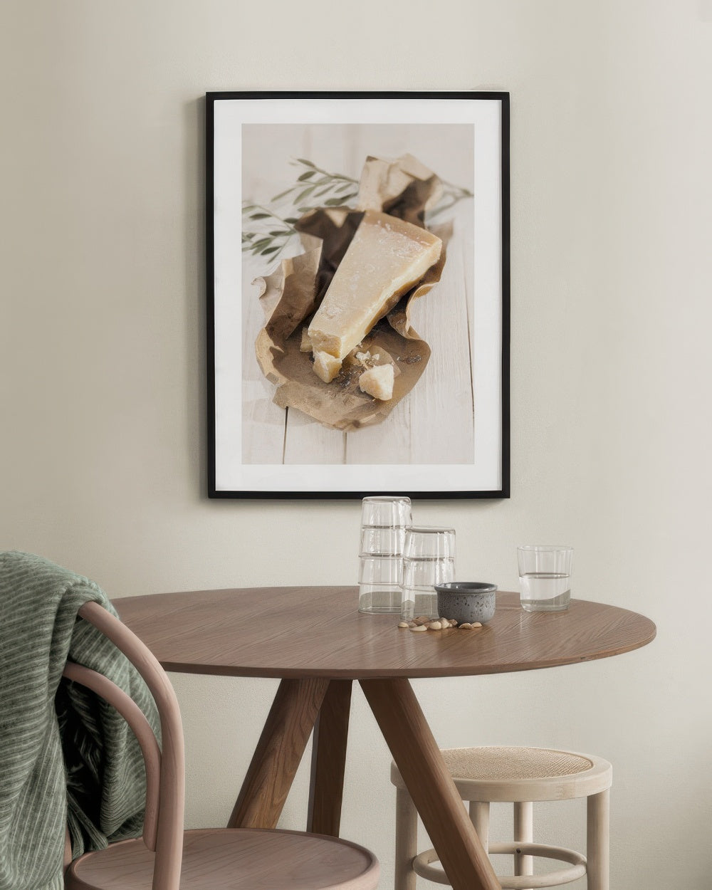 Parmesan Cheese Print