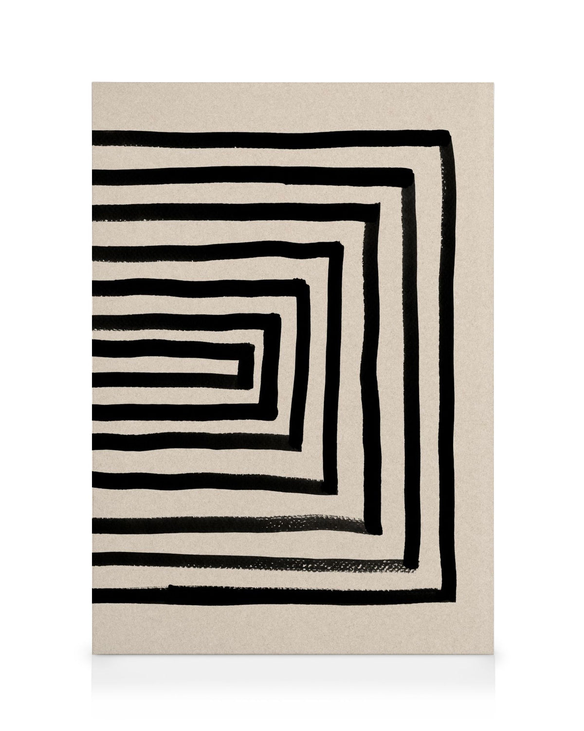 Japanese Ink No1 Canvas print