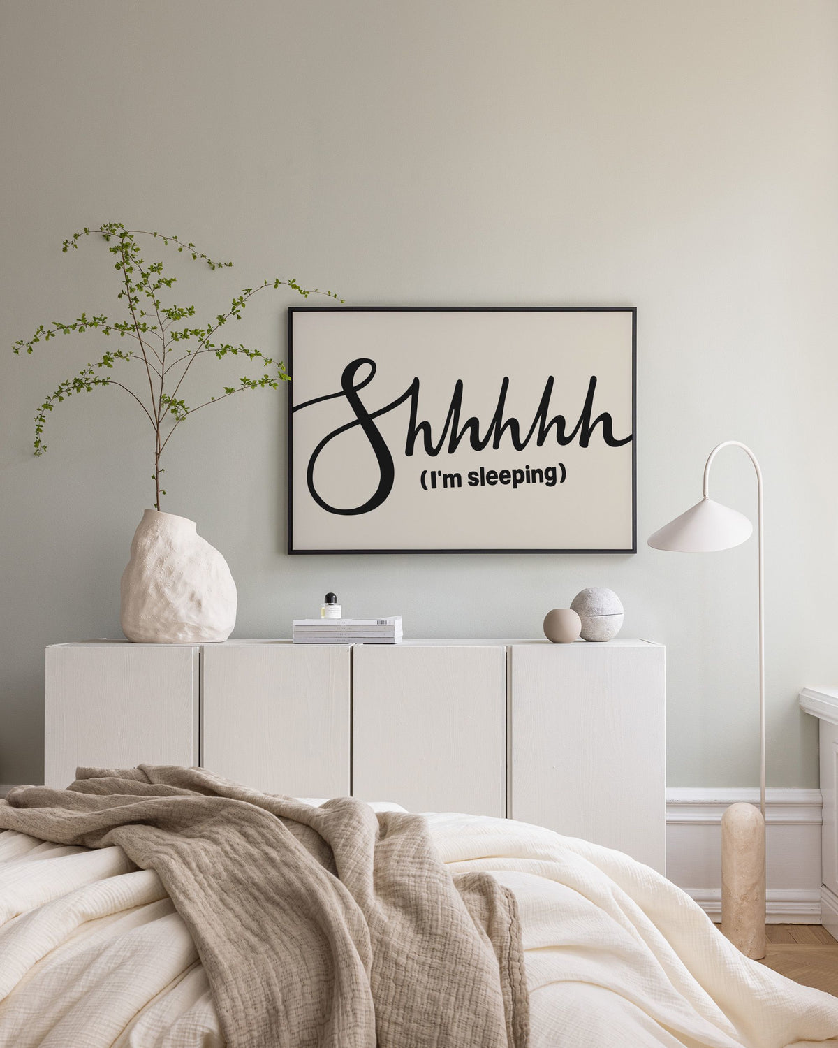 I'm Sleeping Canvas print