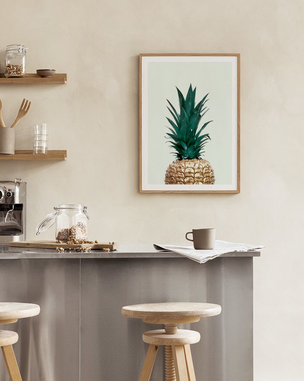 Green Pineapple, Print