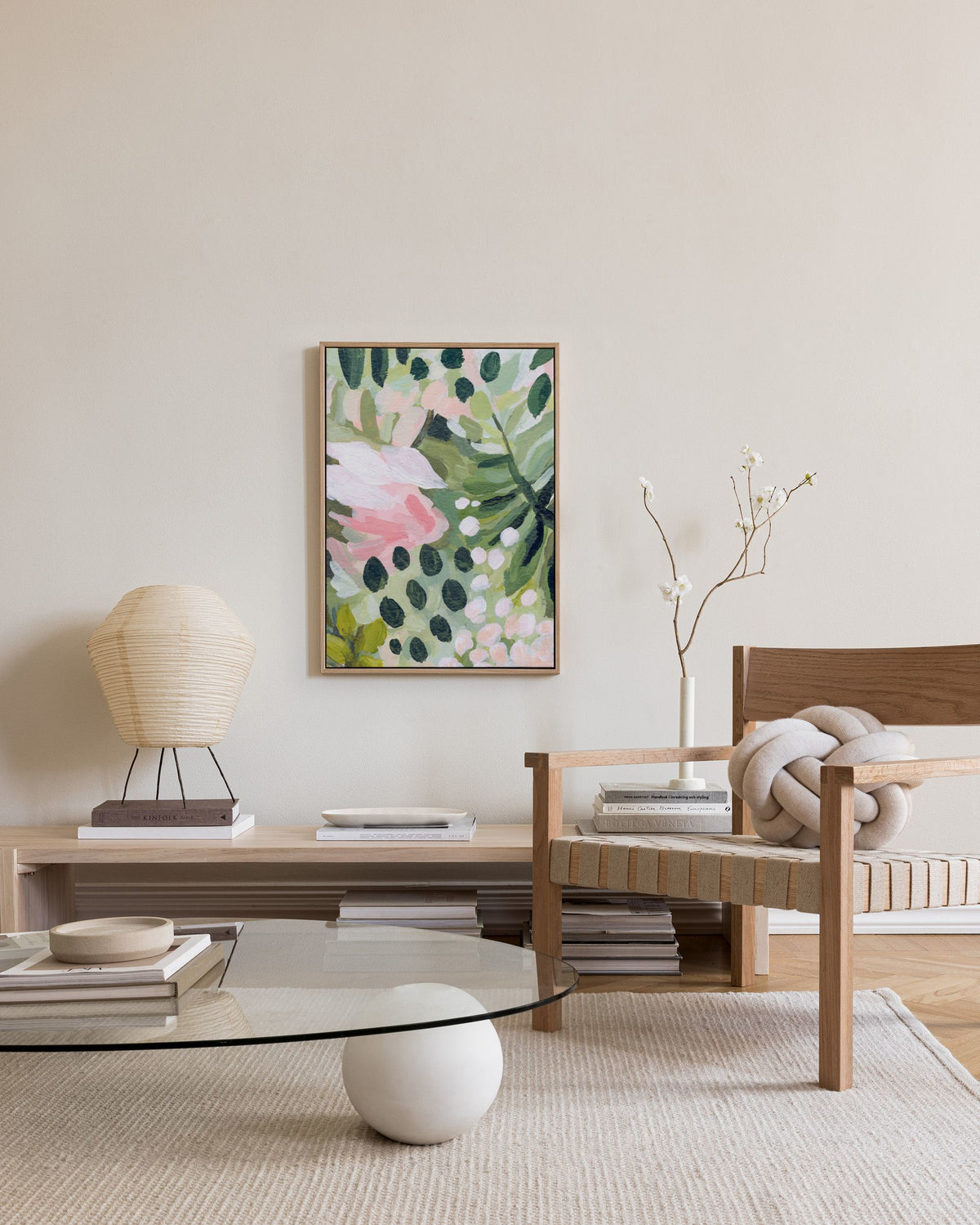 Botanique Canvas print