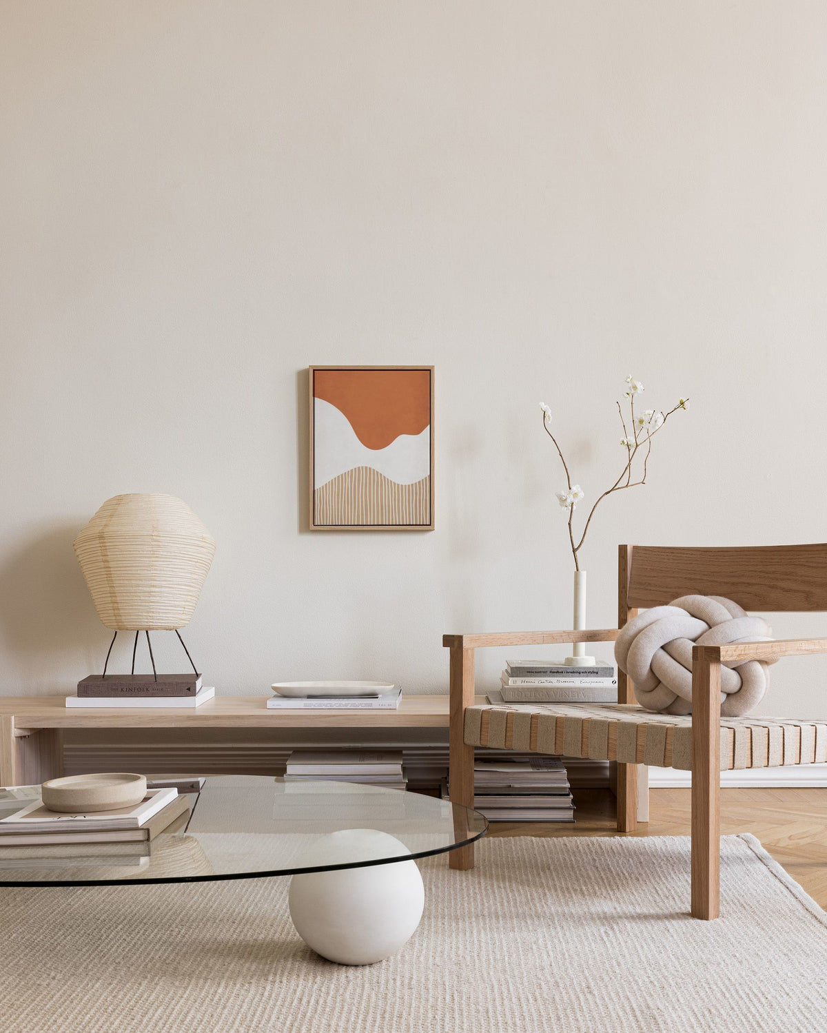 Abstract Shapes and Lines Canvas print