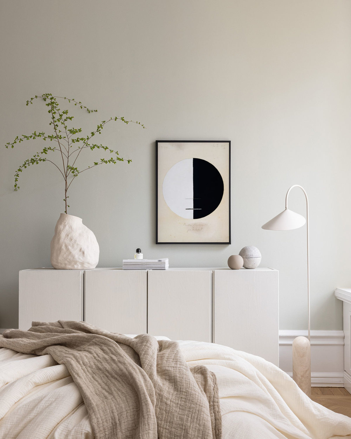 Canvas print - Buddha's Standpoint in the Earthly Life, No.3a by Hilma af Klint