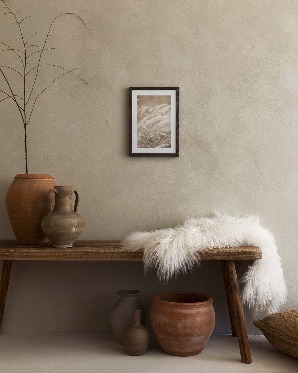 Dried Grass on Field No4 Print