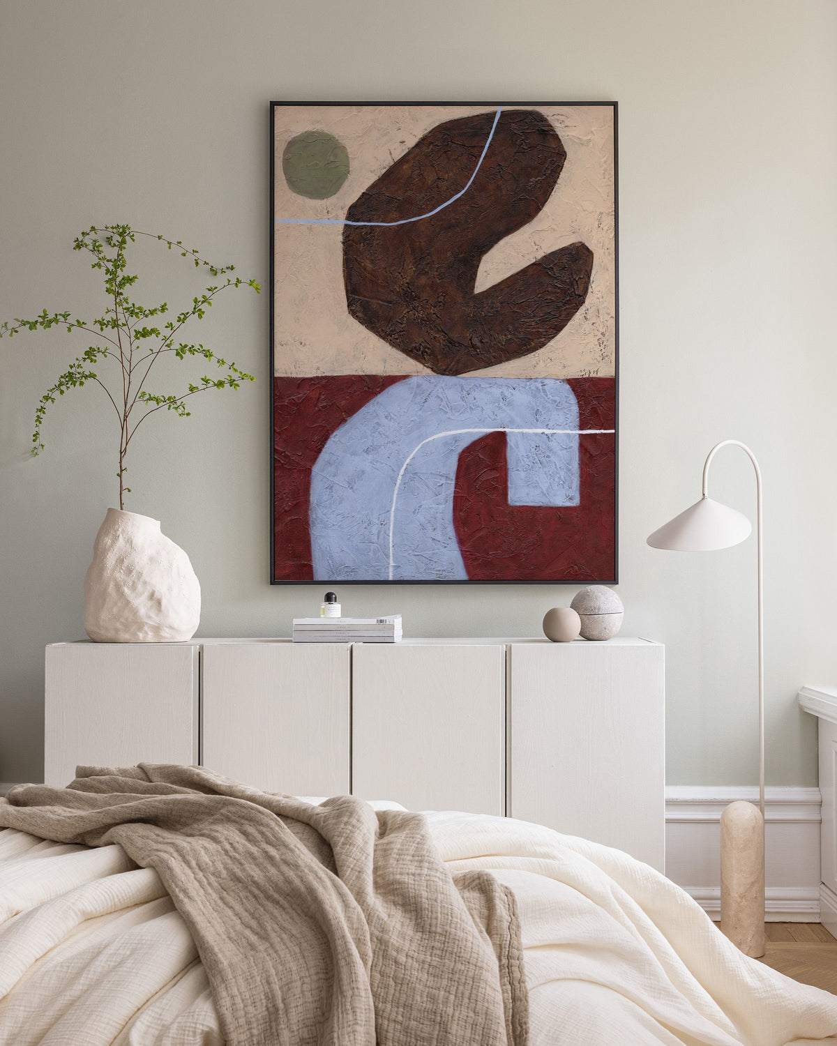 Crossing Lines Canvas print