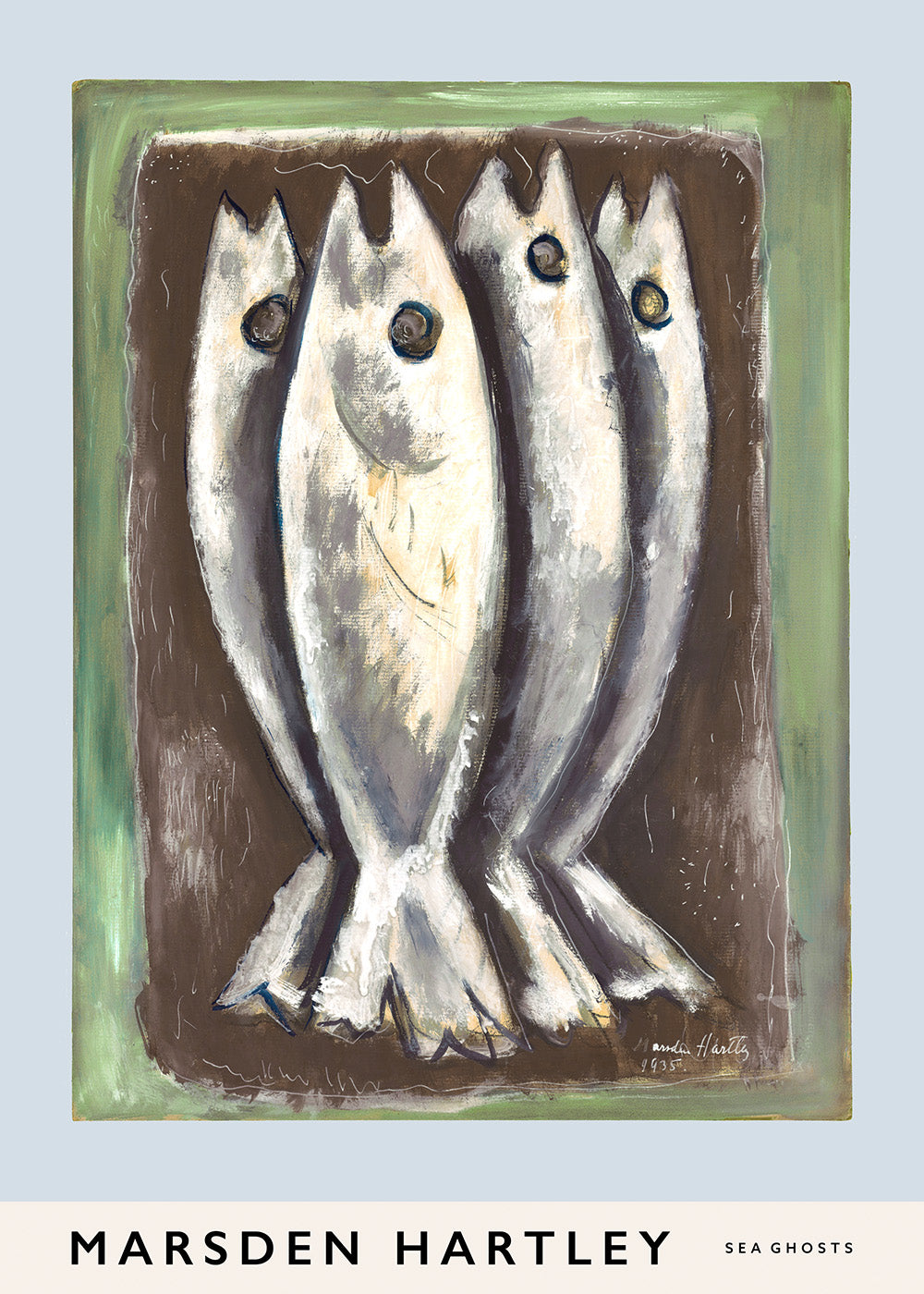 Marsden Hartley - Sea Ghosts Print