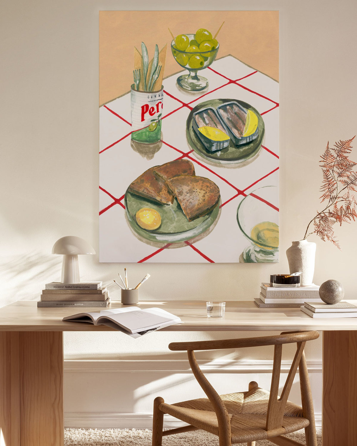 Laura Page - Wine Night Canvas print