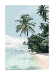 Tropical Sand Beach Print