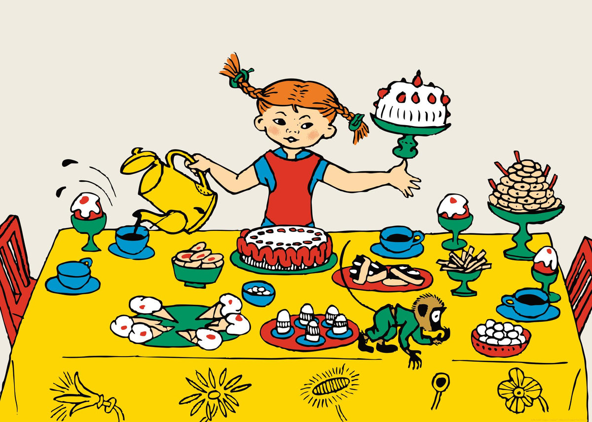 Pippi Longstocking and the Party Print
