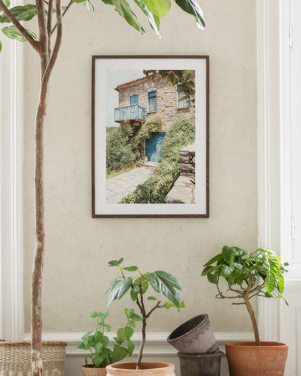 Rustic Facade Print