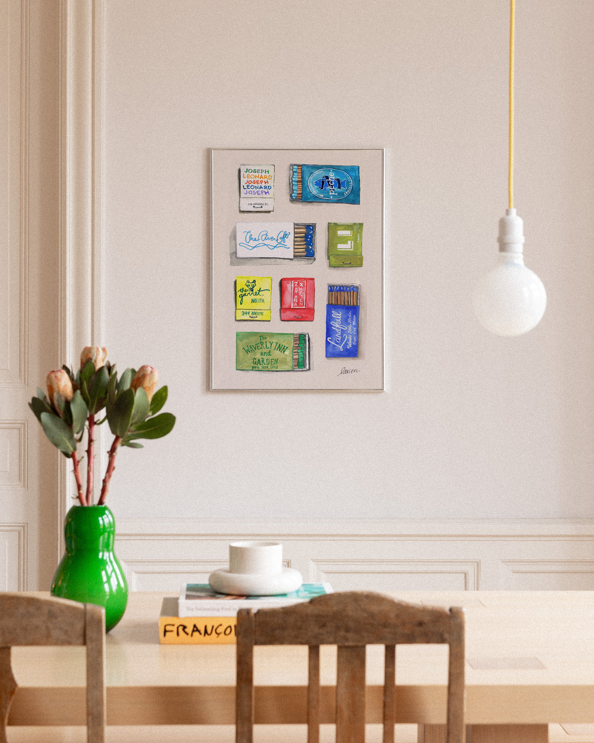 Larsen McDowell Art - Matchbook Collection No1 Poster
